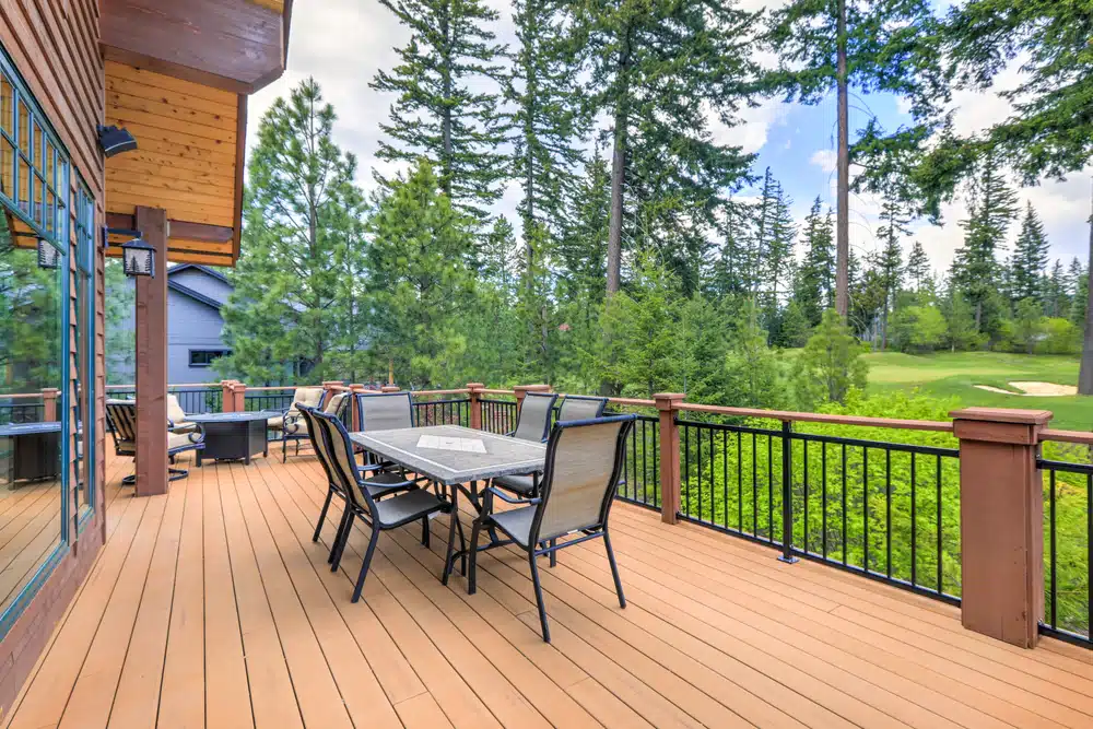 Designing Backyard Decks and Patios with Lots of Trees