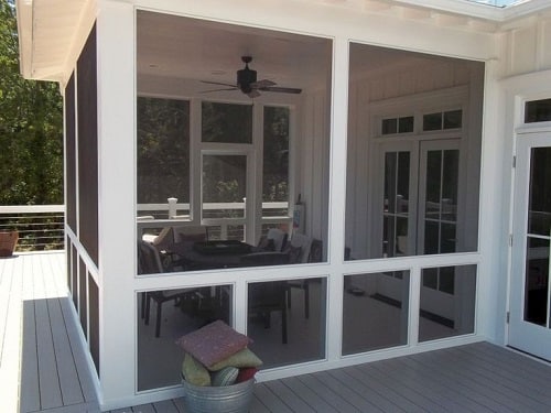 Screened in Porches a Winter Escape